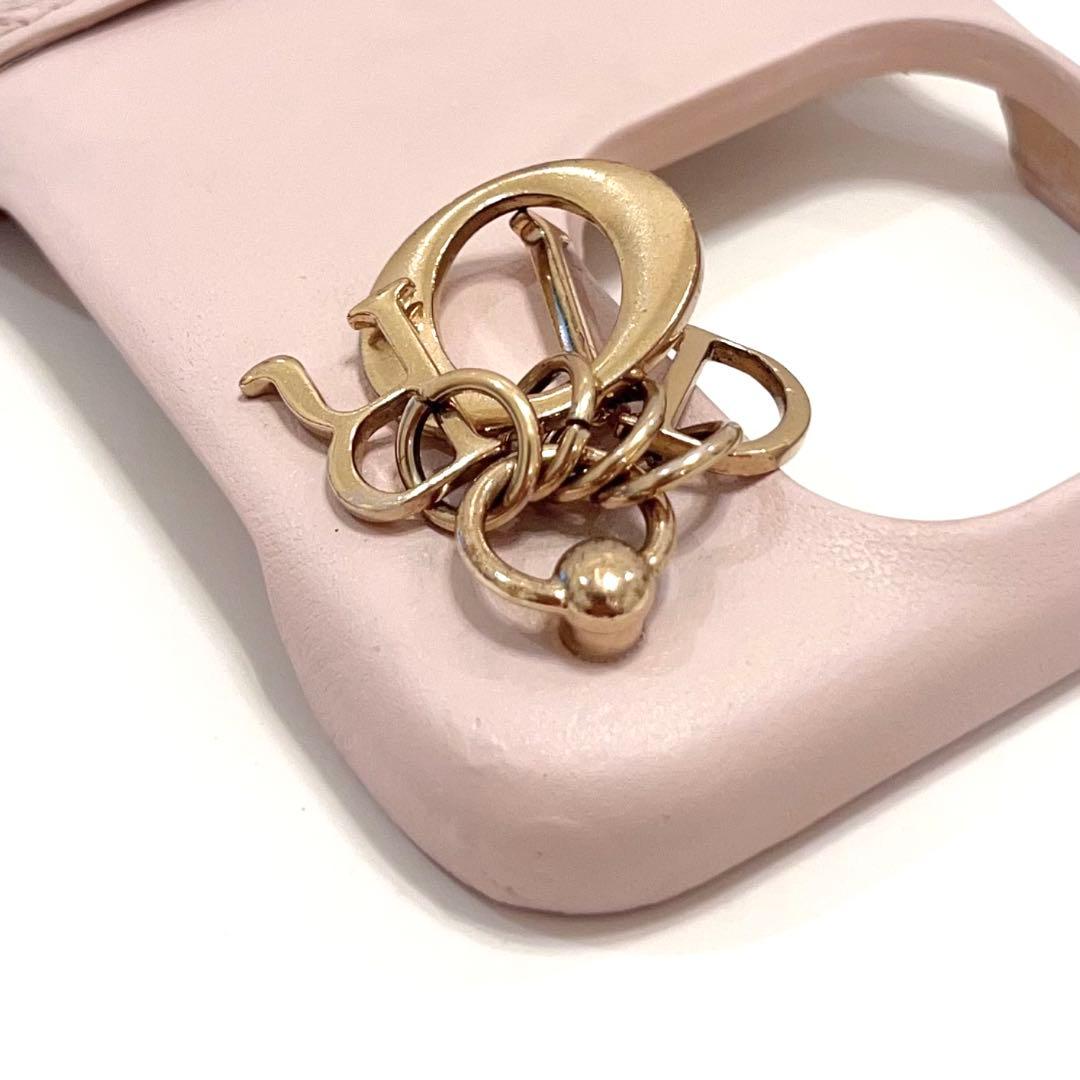 クリスチャンディオール iPhone15 Pro スマホ カナージュ ピンク