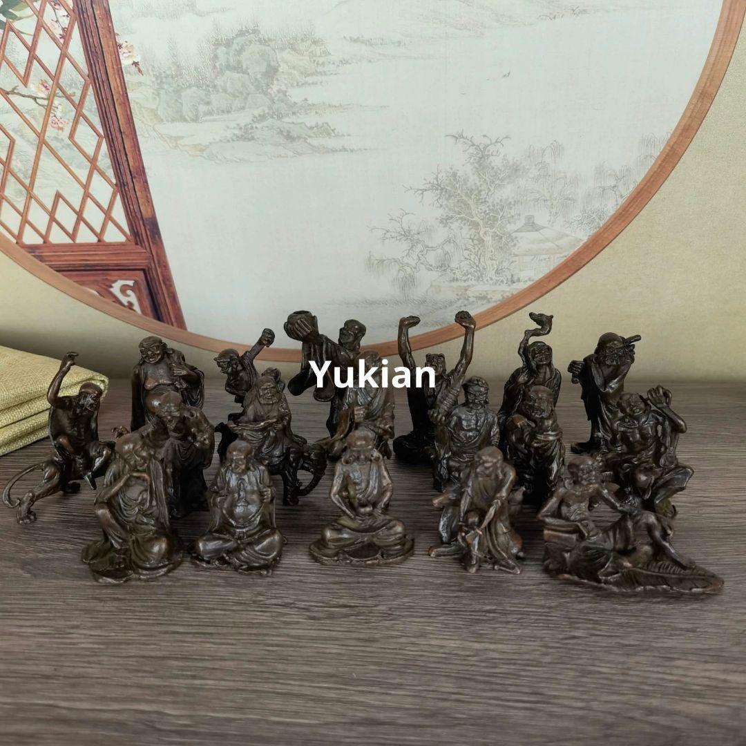 十八羅漢 銅仏 仏像 銅器 装飾品 工芸品 美術品 置物