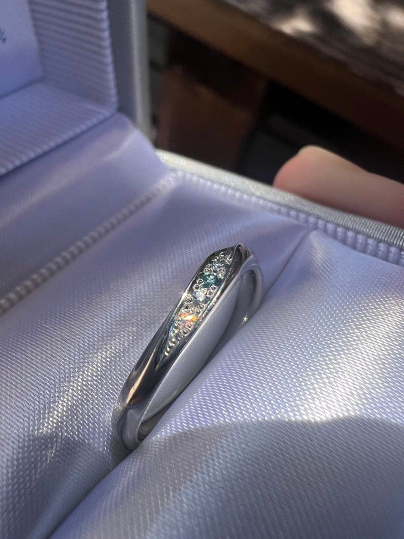 シンデレラ プラチナリング　11号ダイヤモンド プラチナ　WDL-6655