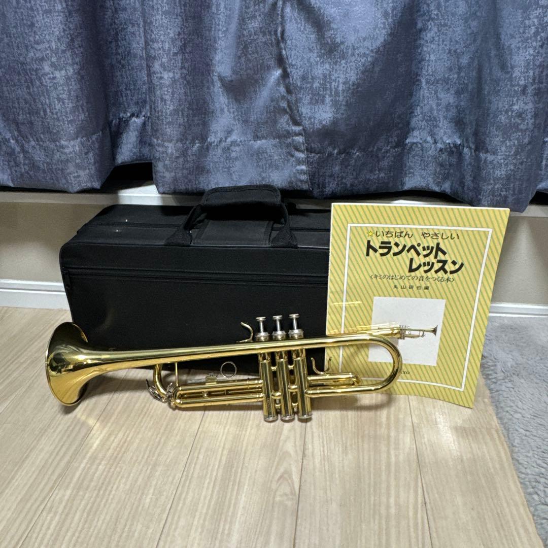 【美品】Soliel ソレイユ トランペット CG23280 ケース付き