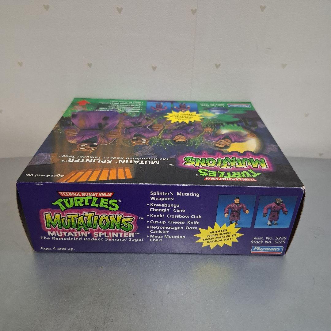 ミュータントタートルズ スプリンター タカラ playmates フィギュア