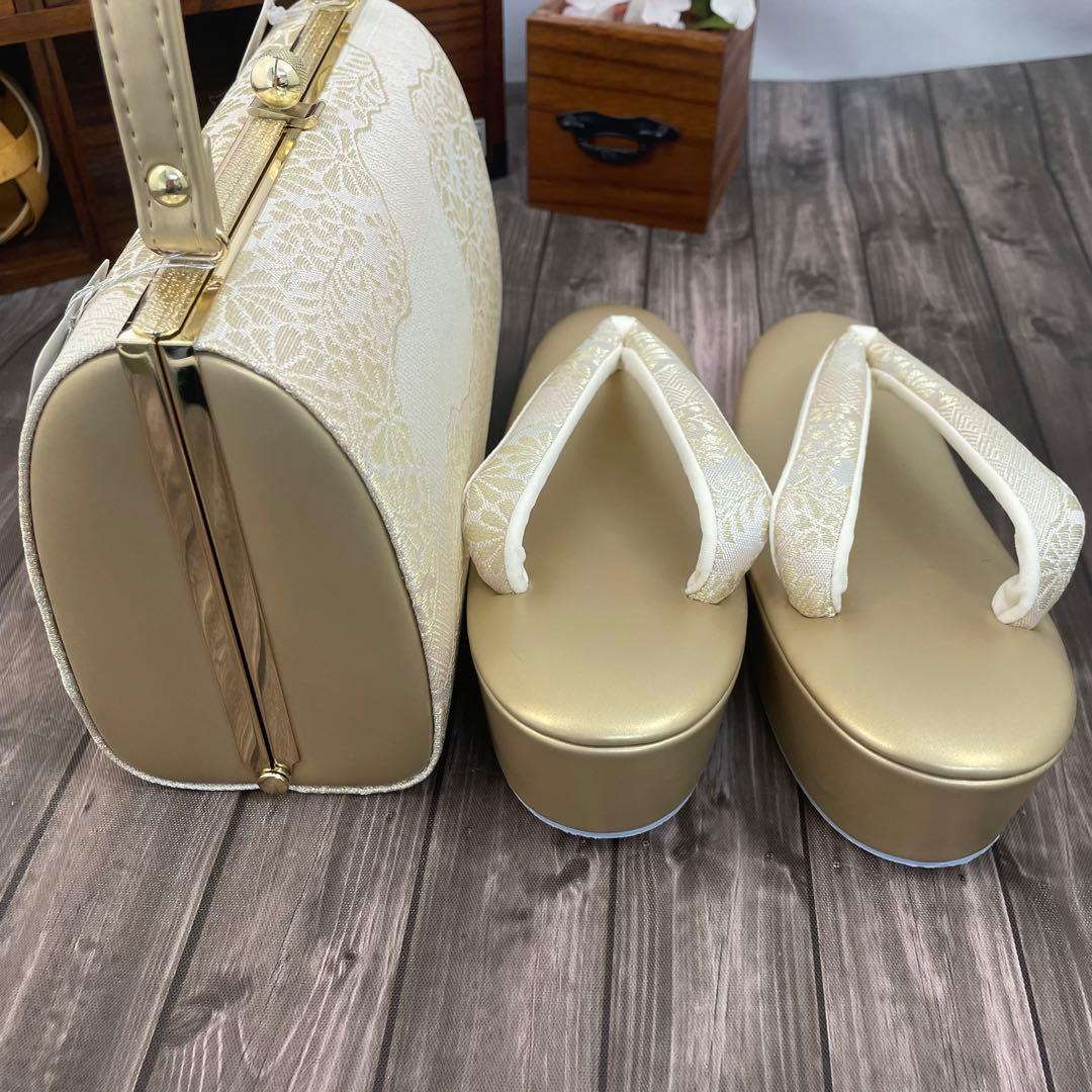 yun 様☆2008✨振袖や訪問着に✨ 有名ブランド 『彩小径』草履バッグ新品