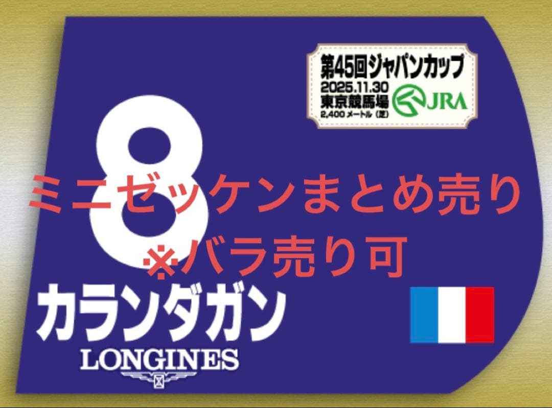 【競馬】ミニゼッケン　まとめ売り※バラ売り可