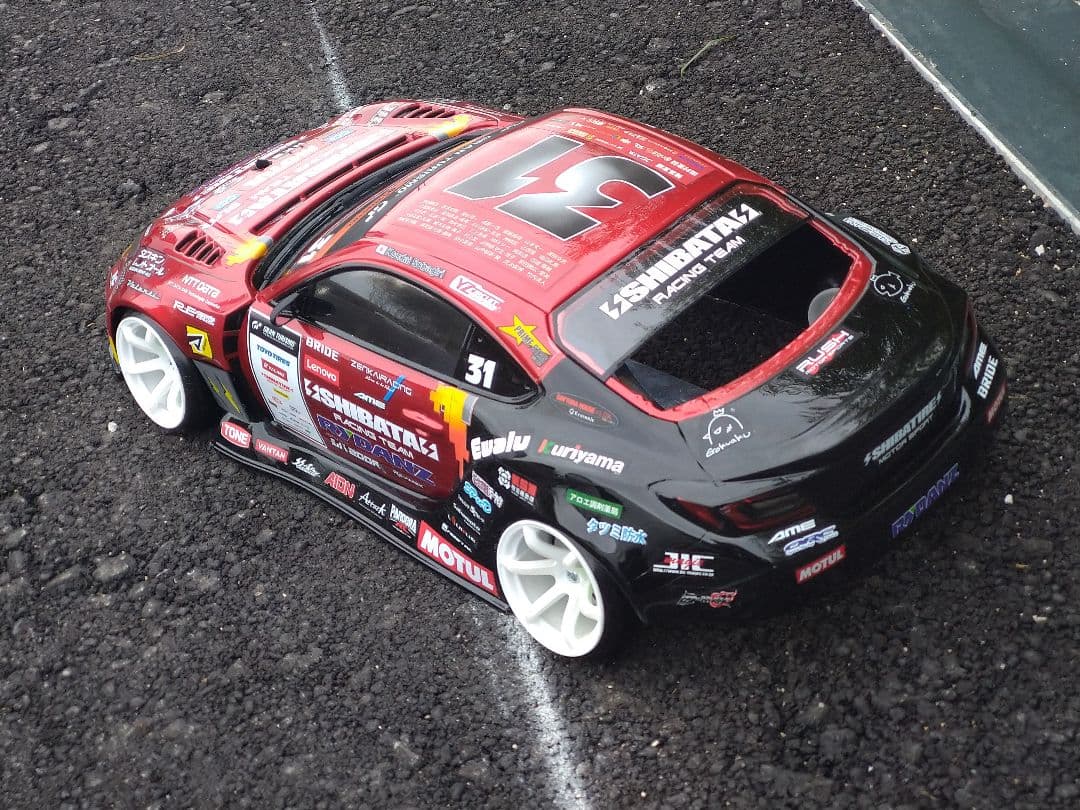 SHIBATA　GR86　D1ボディ　塗装済新品ラジコンボディ