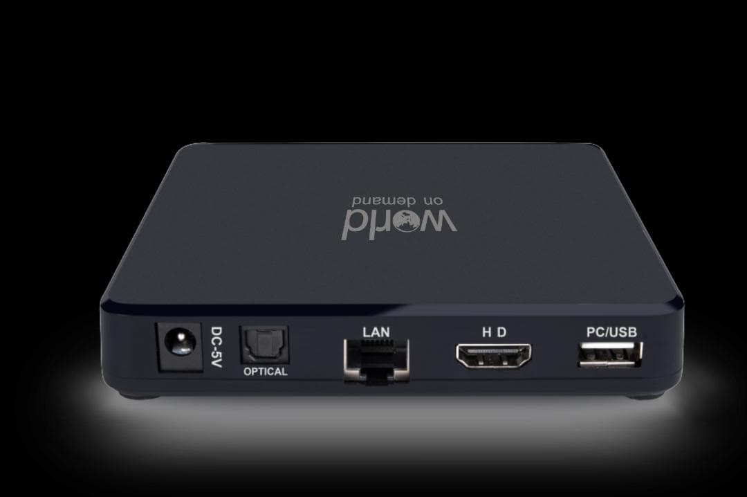 その他 LIVE TV - WORLD ON DEMAND STB