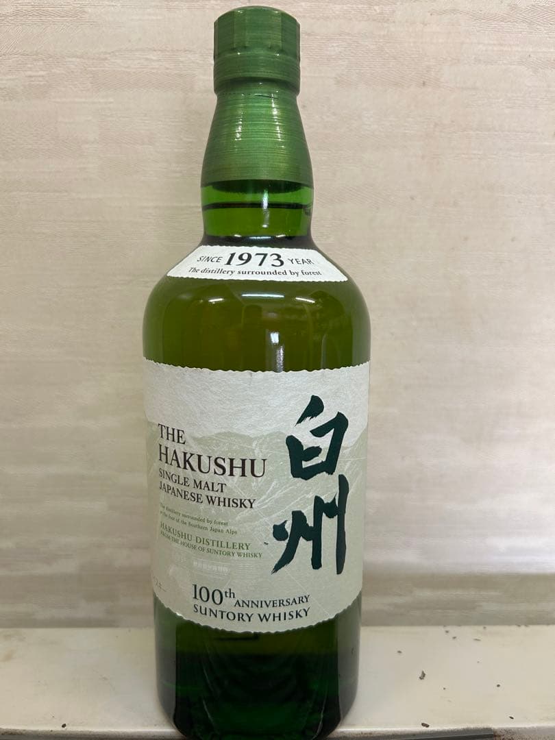 THE HAKUSHU シングルモルトウイスキー 100周年記念