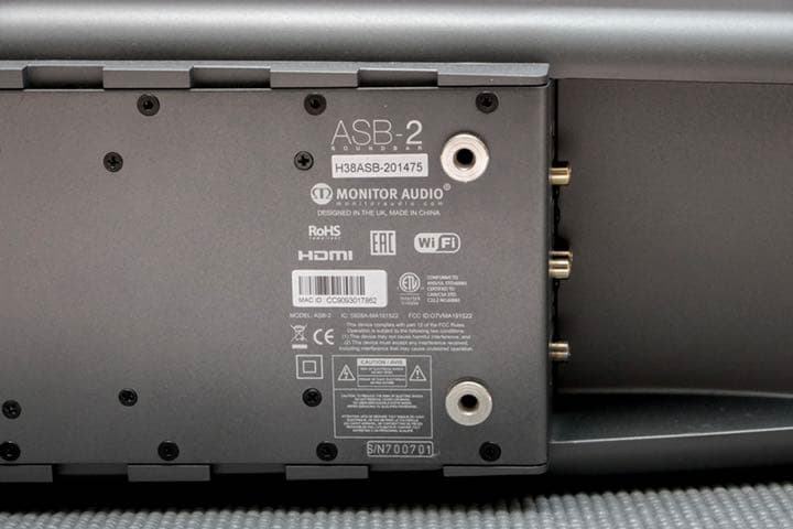 Monitor Audio ASB-2　サウンドバー モニターオーディオ 19万