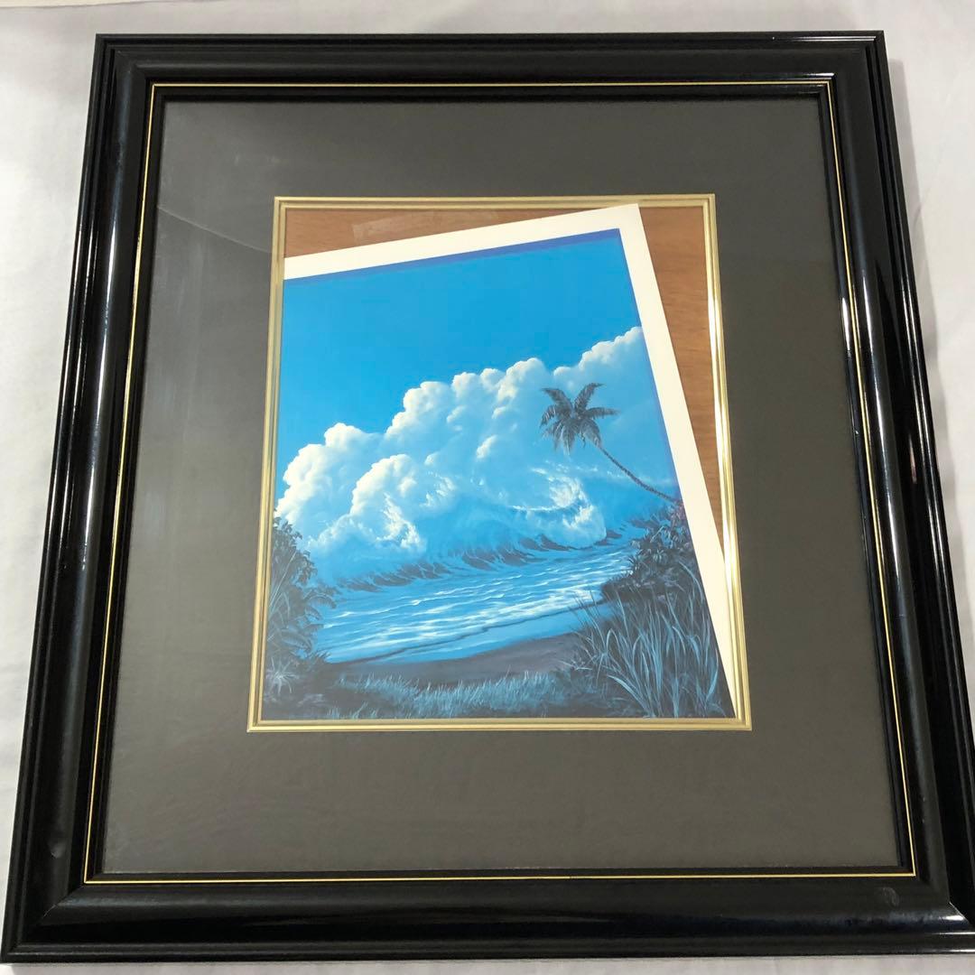 ゲーリーウェルティー ポスター 額縁あり 直筆サイン