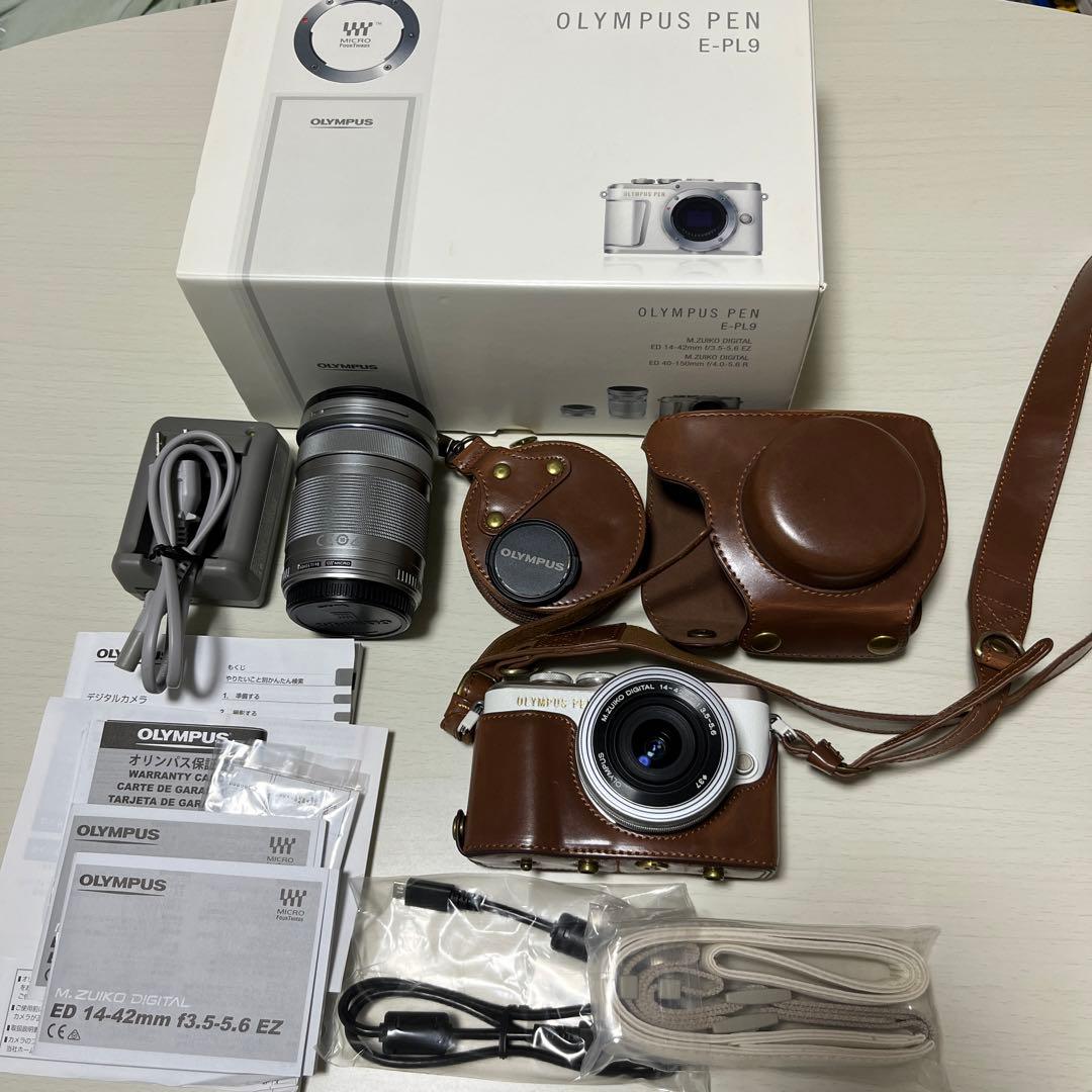 OLYMPUS PEN E-PL9 ダブルズームキット ホワイト