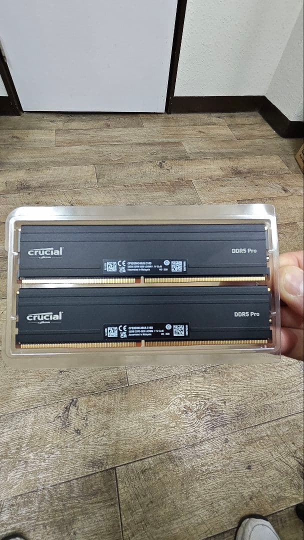 メモリー Crucial DDR5 64GB (2x32GB) 5600MHz Pro