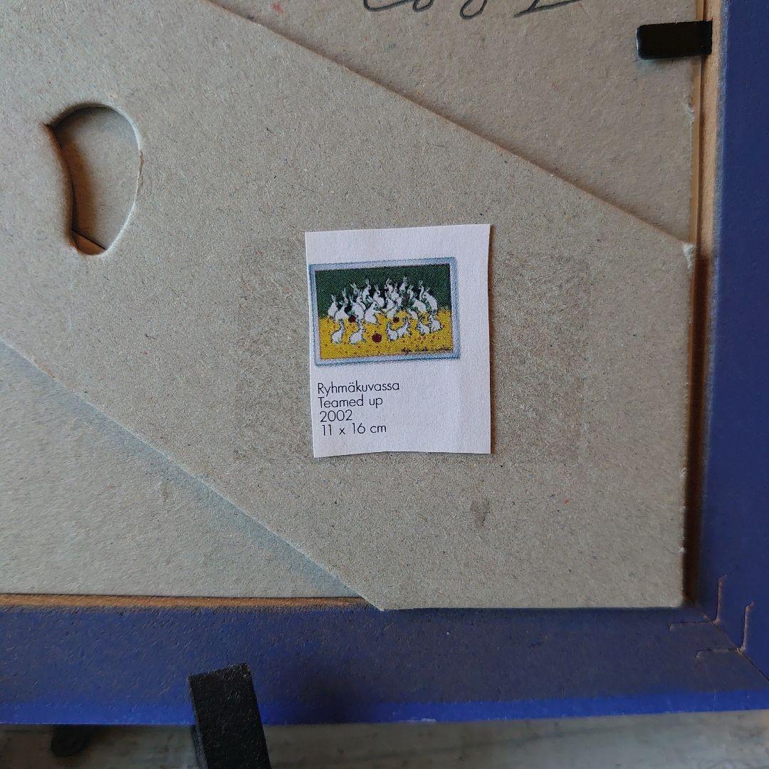 ヘルヤ・リウッコ・スンドストロム 直筆サイン入り 額装済みポストカード
