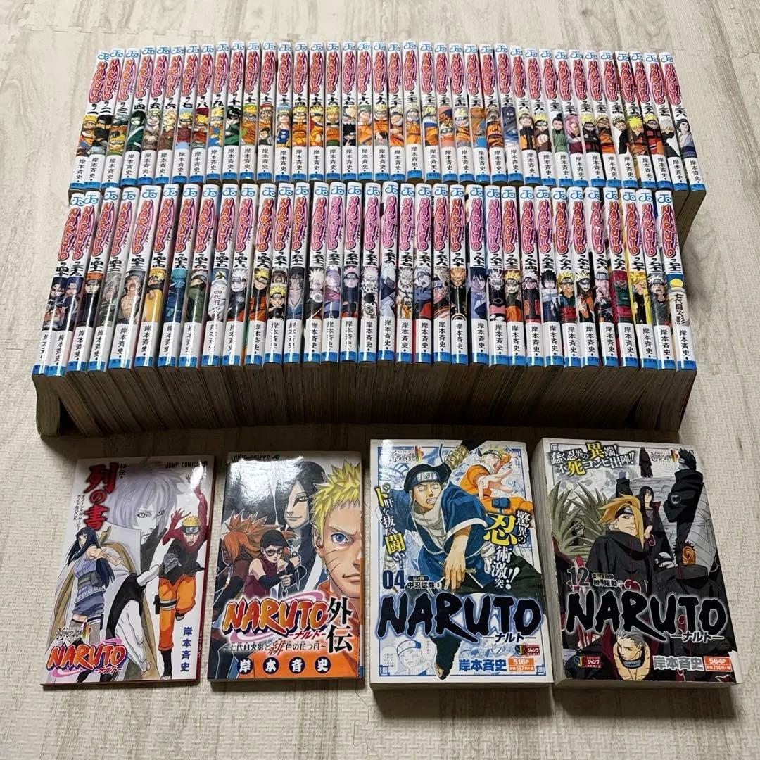 t*t様 NARUTO全72巻　外伝他　計76冊