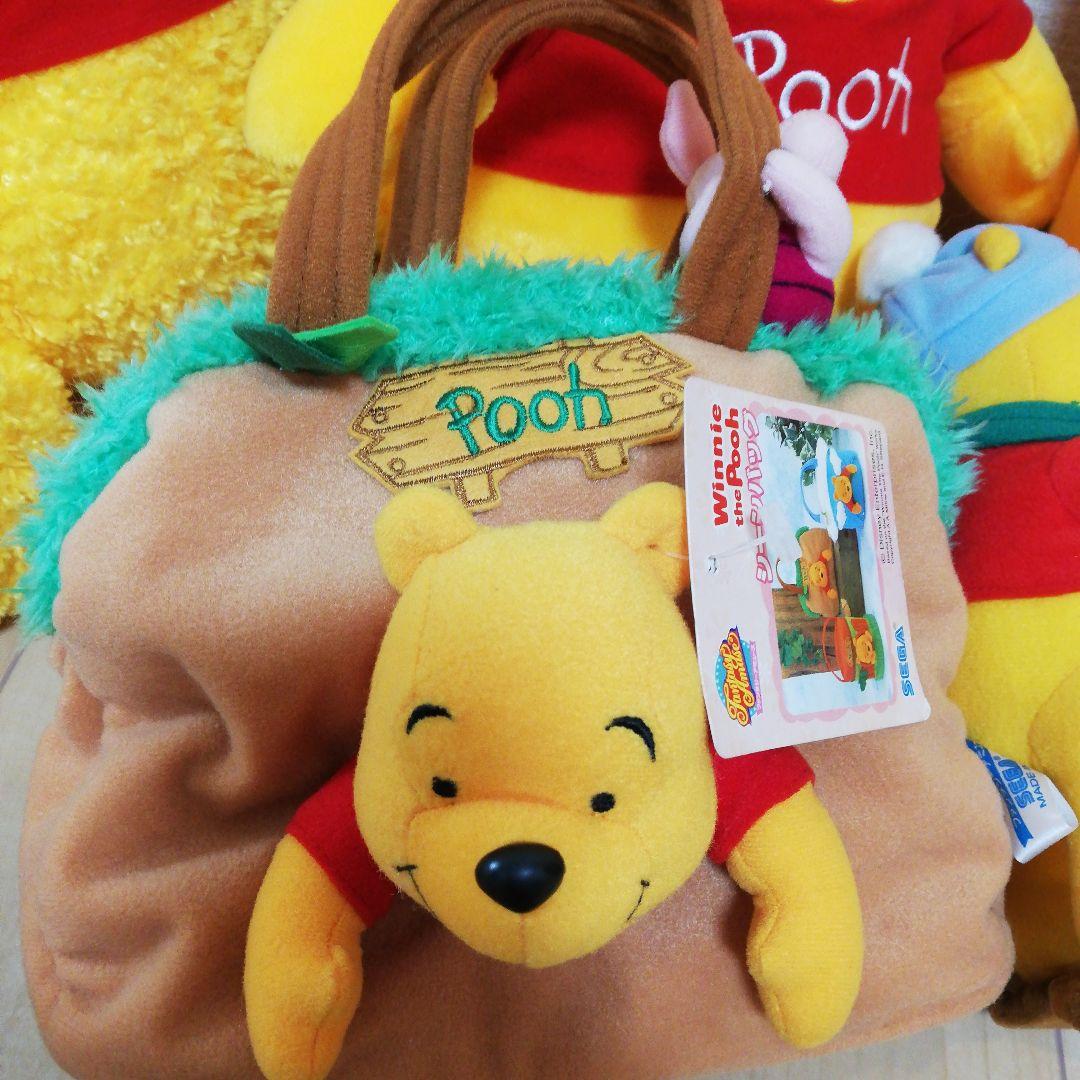 ディズニー　プーさん　ミッキー　 ぬいぐるみセット　キーホルダー　レトロ　レア