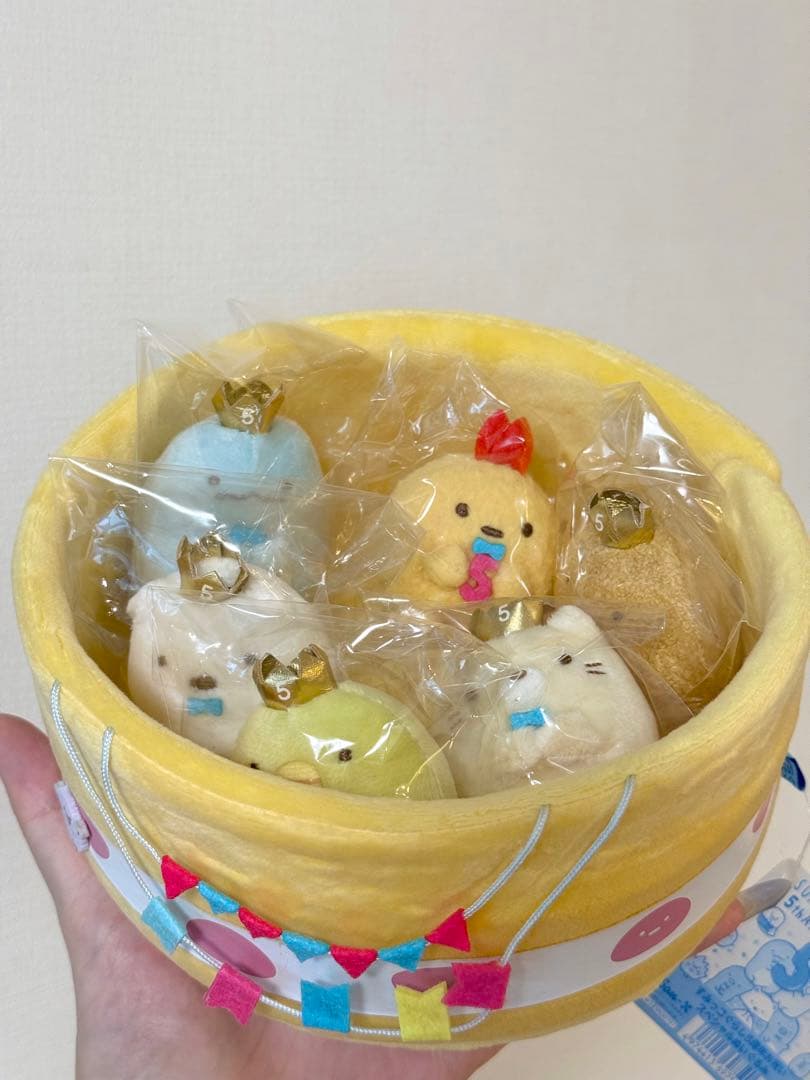 すみっコぐらし 5周年お祝いスペシャル ぬいぐるみ