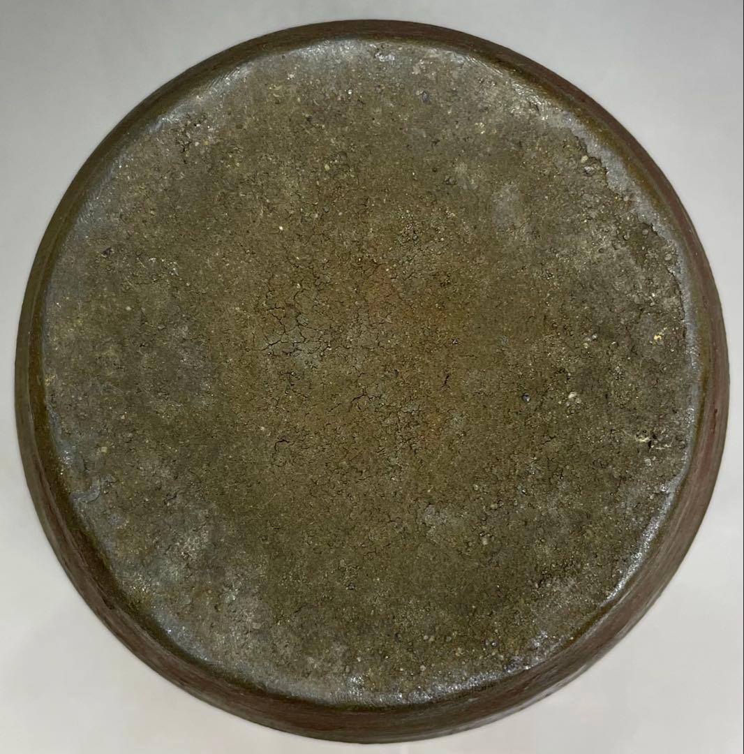 古備前　波状文壺　箱付　X593