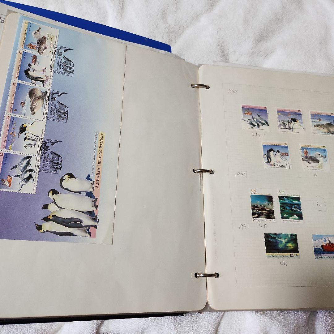 オーストラリア　使用済み切手六冊