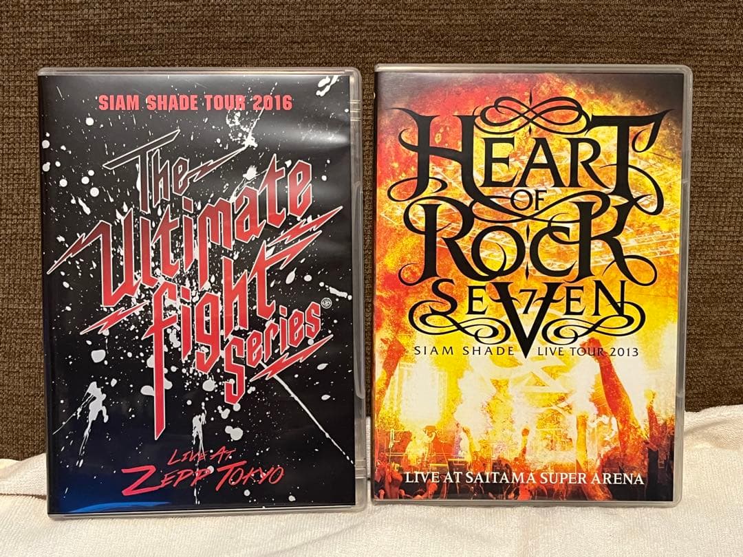 【最終値下げ】SIAM SHADE ライブDVD 2種セット