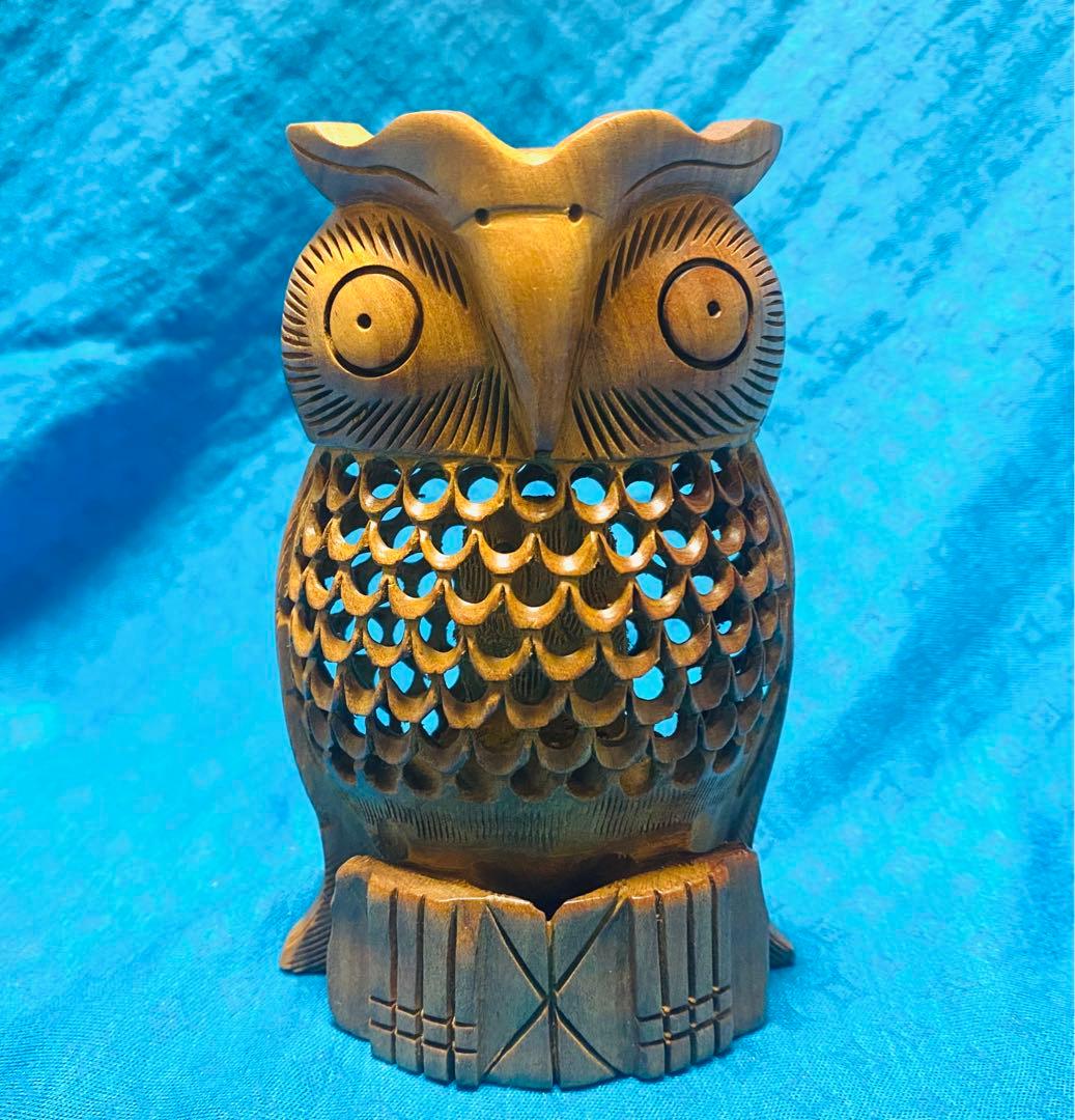 高級香木白檀　招福福籠