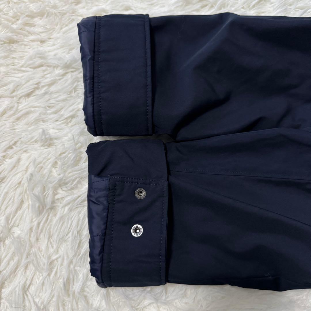 美品✨ポロラルフローレン 中綿ブルゾン メンズ L サイズ ポニー刺繍 ネイビー