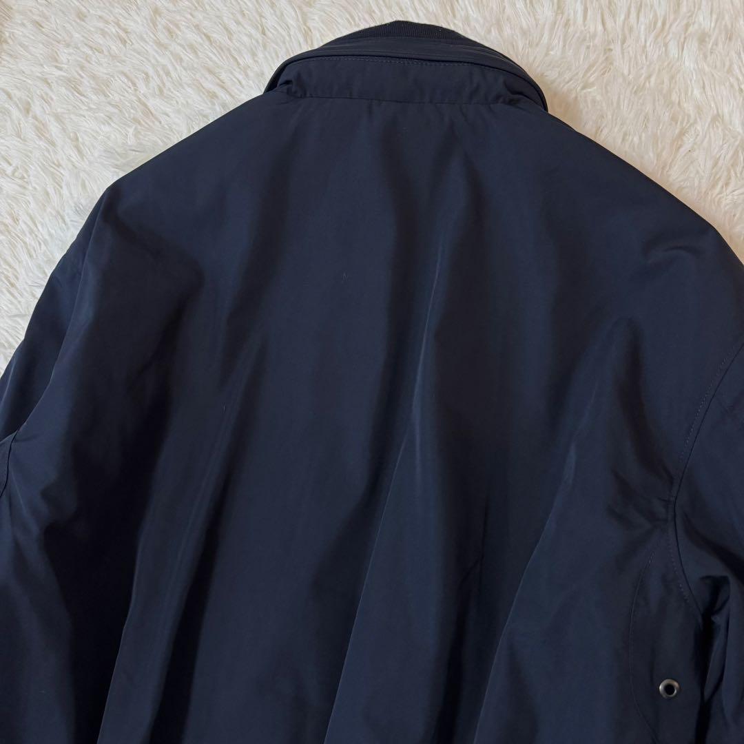 美品✨ポロラルフローレン 中綿ブルゾン メンズ L サイズ ポニー刺繍 ネイビー