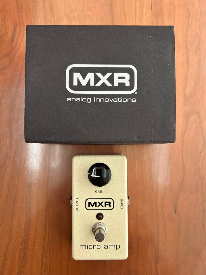 MXR Micro Amp ギターエフェクター