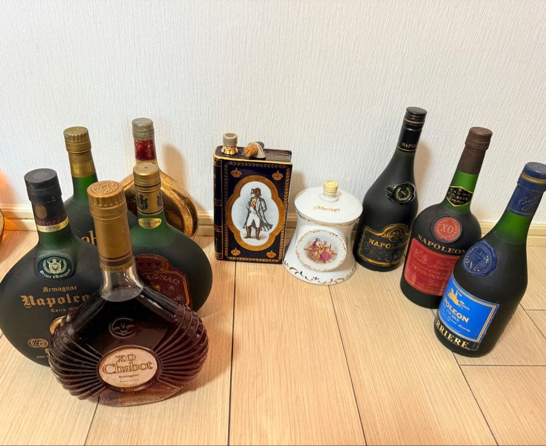 未開封 コニャック アルマニャック ブック ナポレオン オタール 10本 まとめ