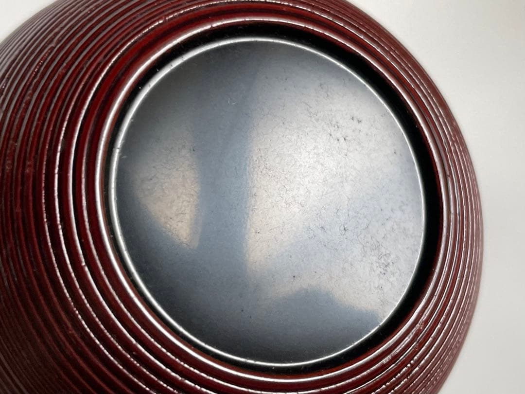 塗師　吉田一峰　鵬雲斎好　三光棗　なつめ　共箱　漆器　漆塗り