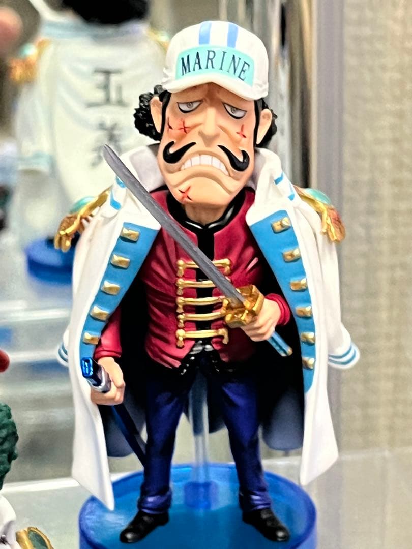 ワンピース　フィギュア　ドーベルマン中将　海軍　ガレージキット　m4