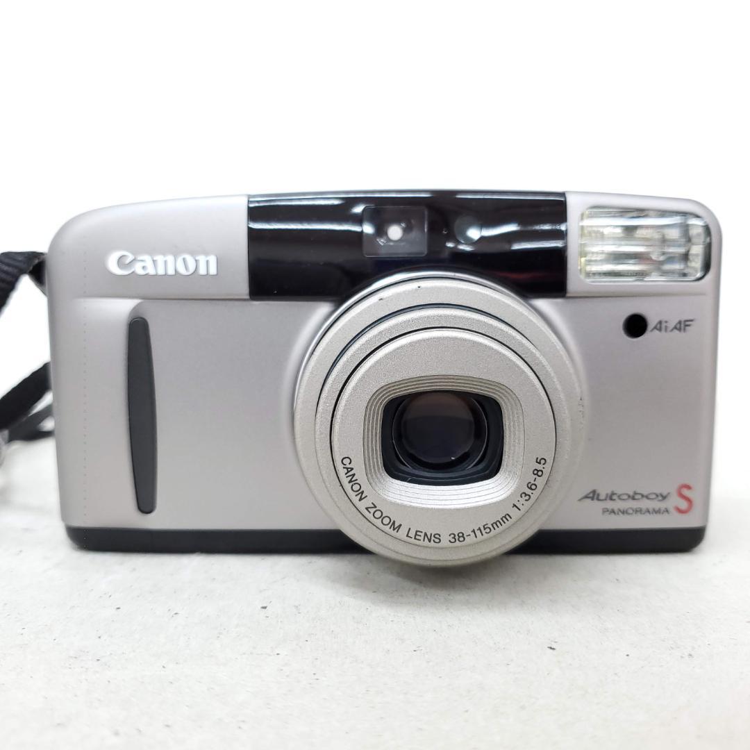 フィルムカメラ Canon Autoboy S PANORAMA F1216-7ID p