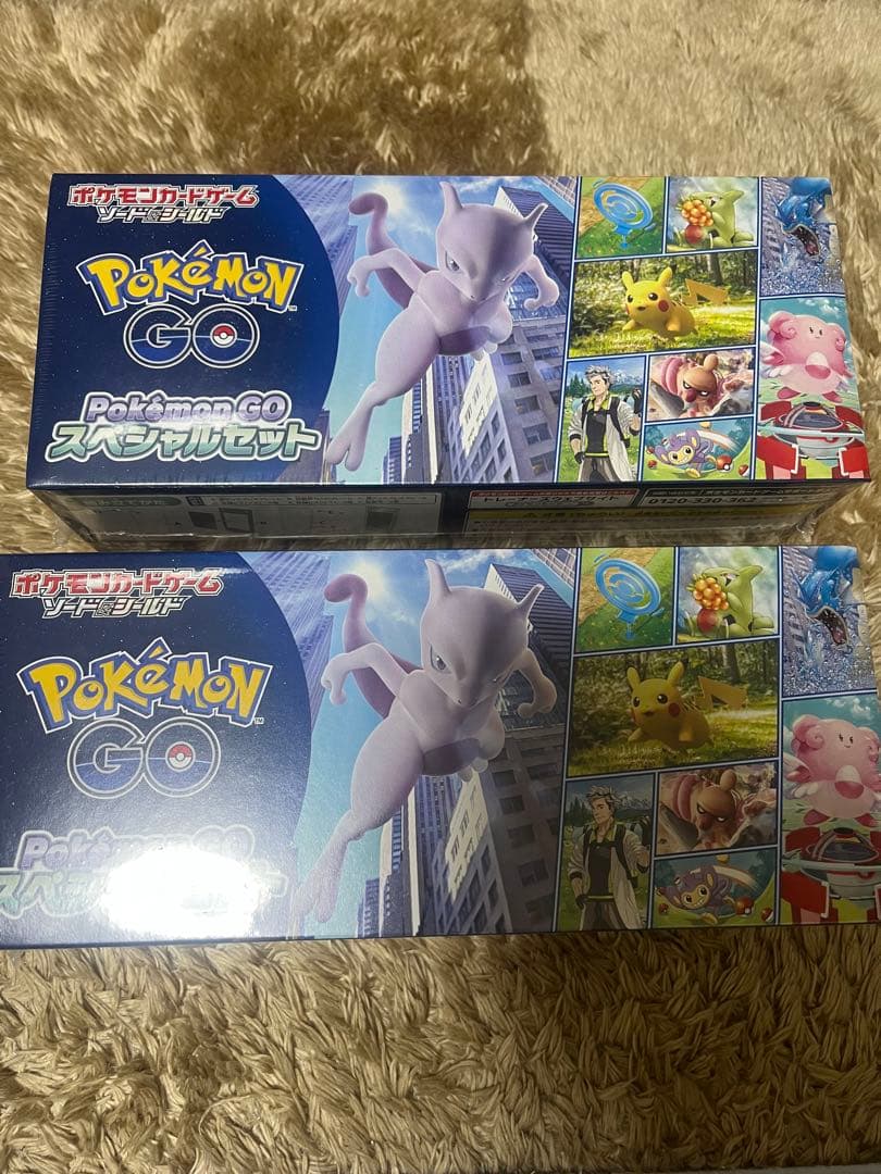 ポケモンGO スペシャルセット ２ＢＯＸ 未開封シュリンク付き