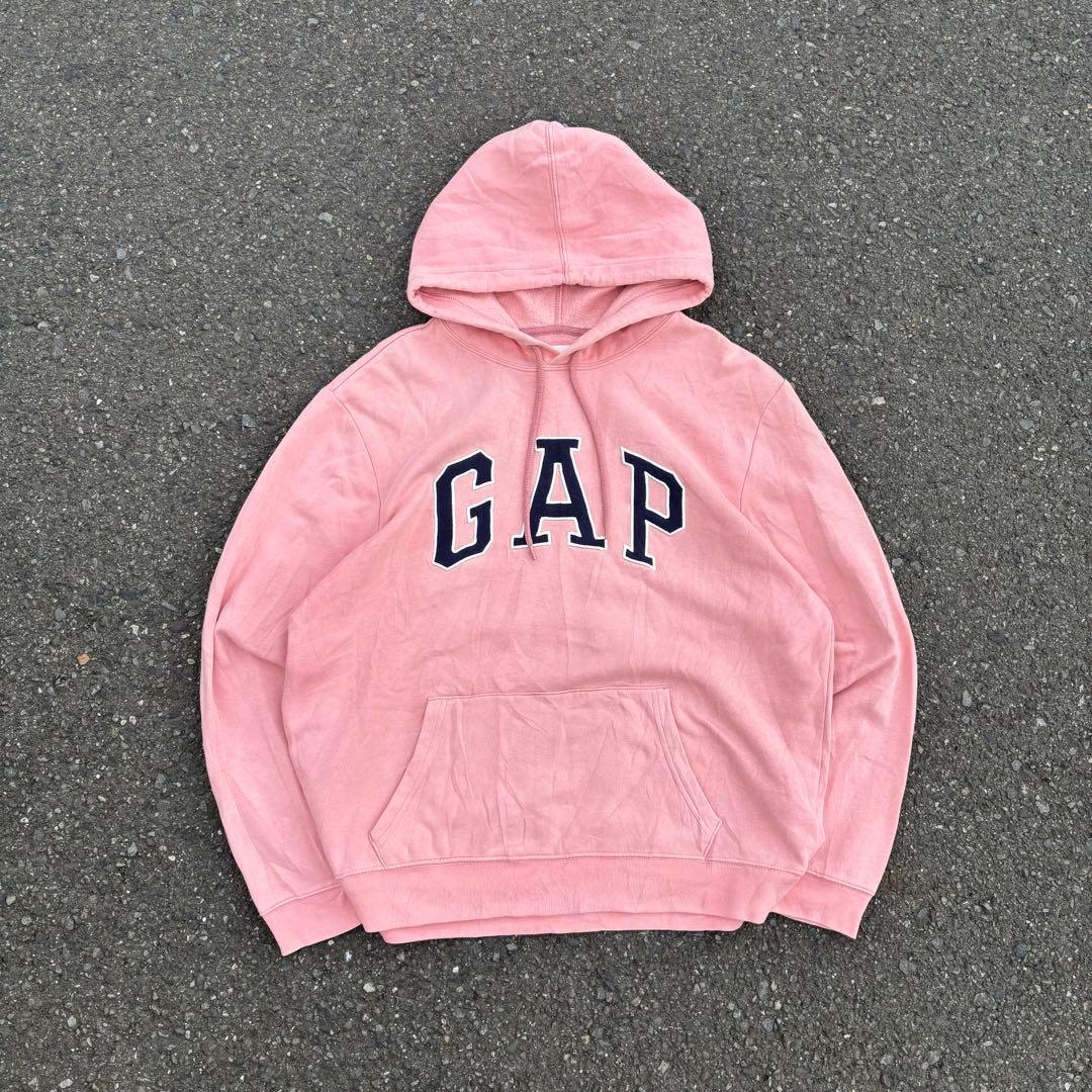 h*p様 00s oldgap y2k 激レア ピンク パーカー シティーボーイ