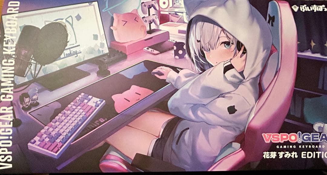VSPOGEAR 花芽すみれ EDITION ゲーミングキーボード 本体