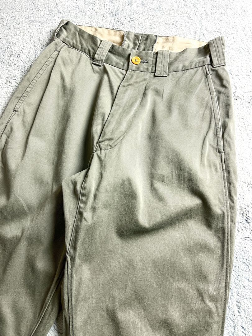 【45R】45rpm コットン100% ウエポンチノの908ポッポパンツ 1