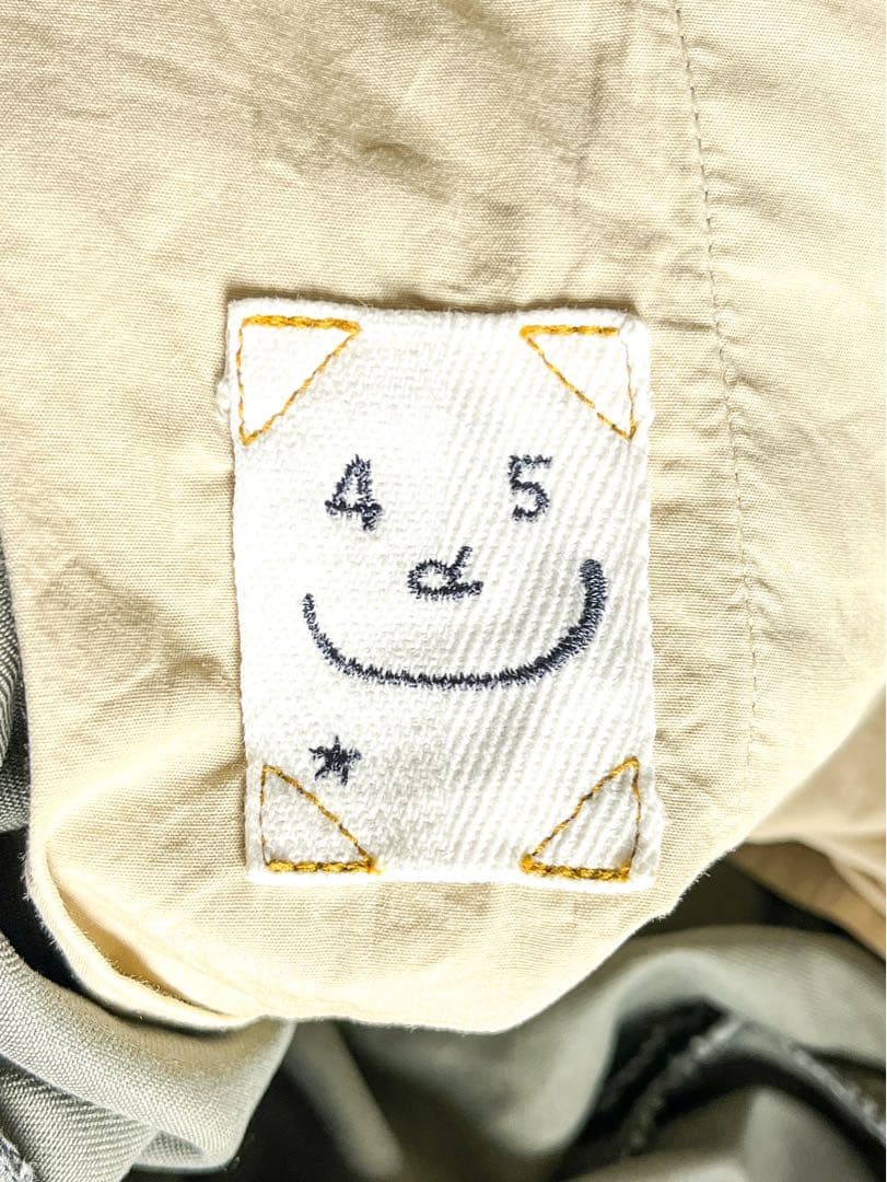 【45R】45rpm コットン100% ウエポンチノの908ポッポパンツ 1