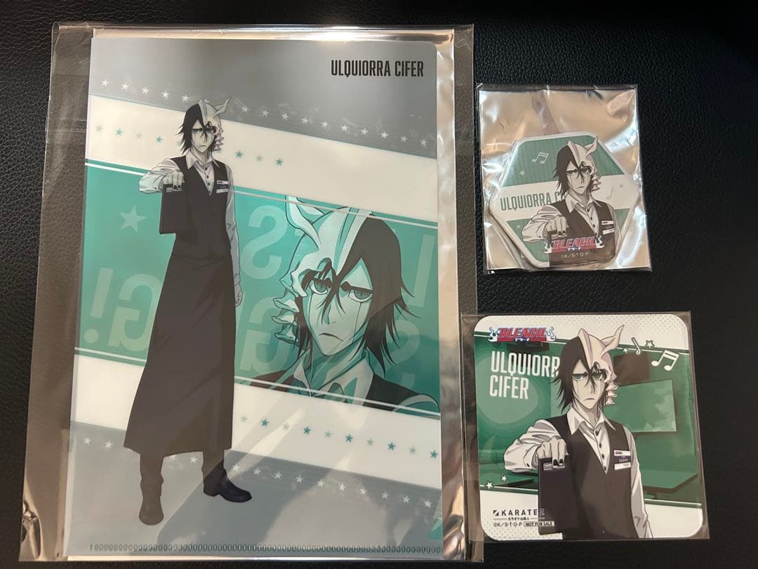 BLEACH カラ鉄 クリアファイル ウルキオラ　シファー
