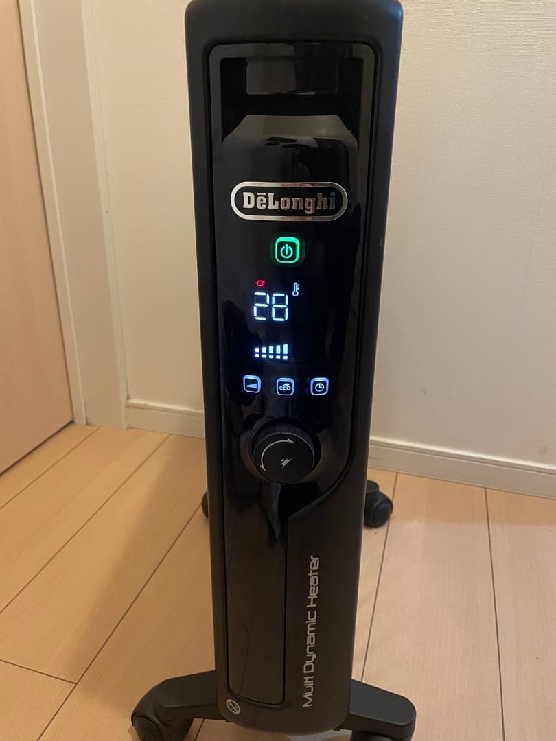 デロンギ オイルヒーターMDHU15-BK リモコン付き