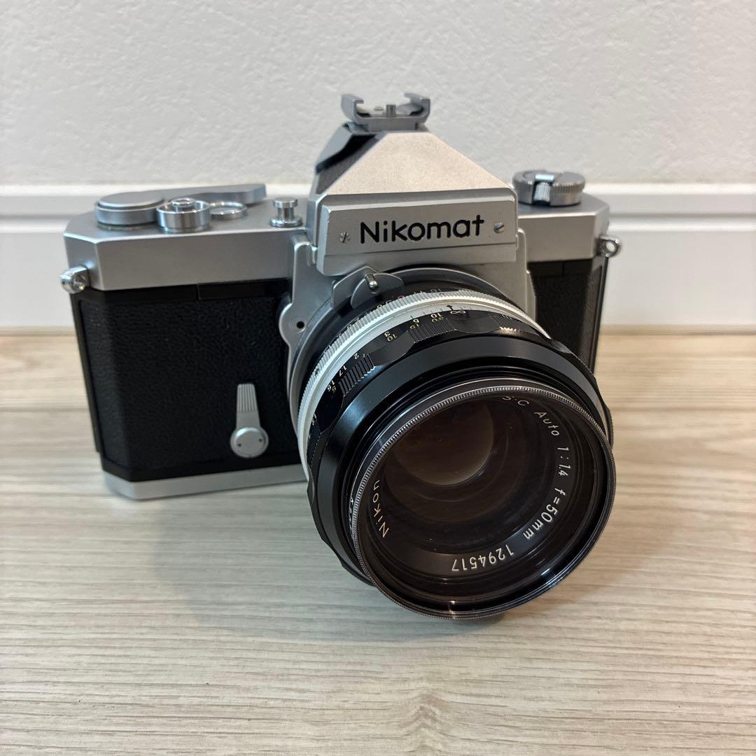 【美品】Nikon Nikomat FTN シルバー 付属品多数