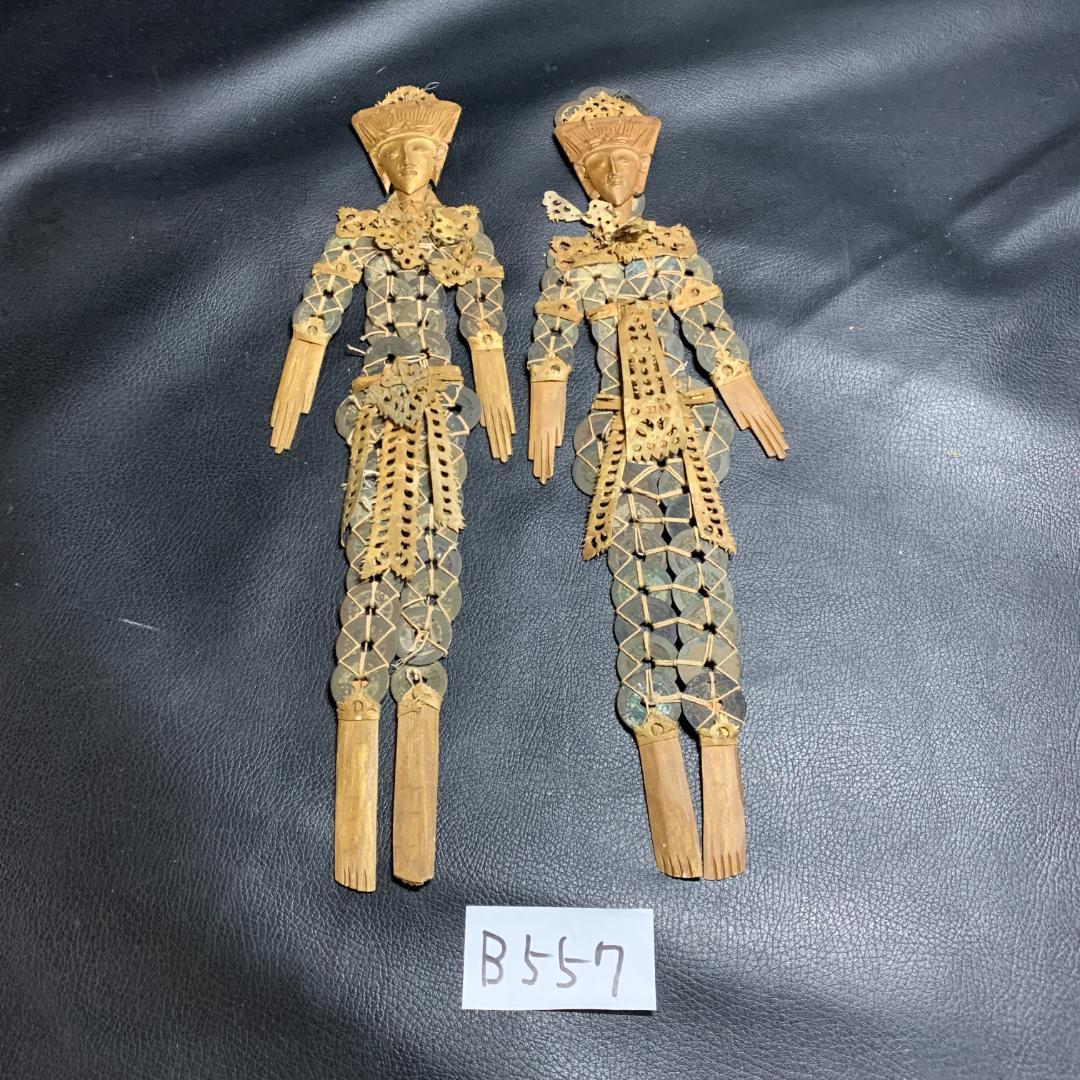 古銭人形　２体セット