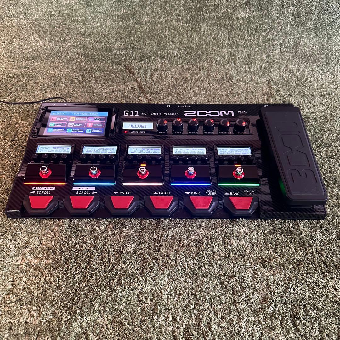 マルチエフェクター 隠れた名機 ZOOM G11 ギター