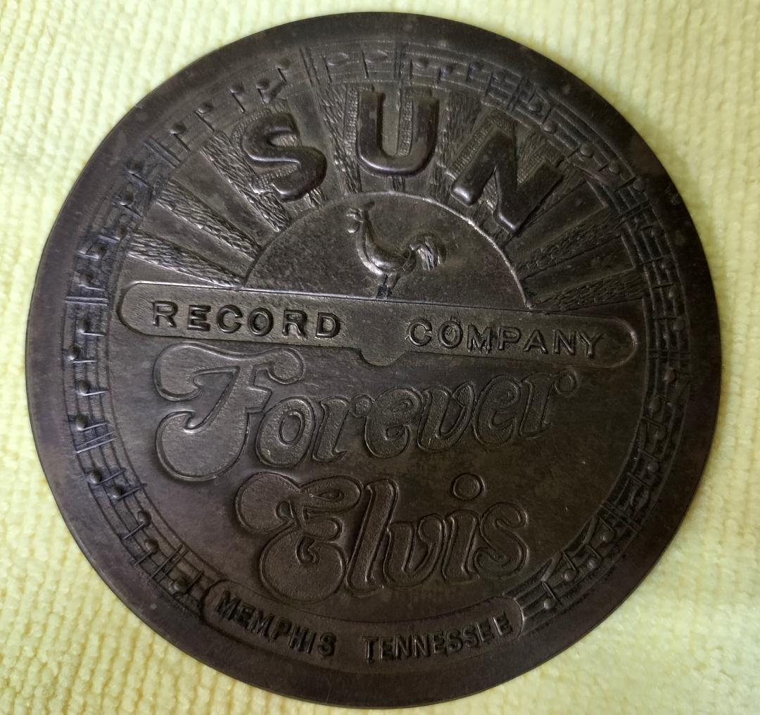 エルヴィス プレスリー サン レコード 1950年代 バックル　イギリス製