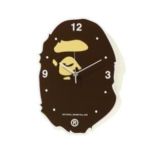 【新品未使用】A BATHING APE APE HEAD WALL CLOCK