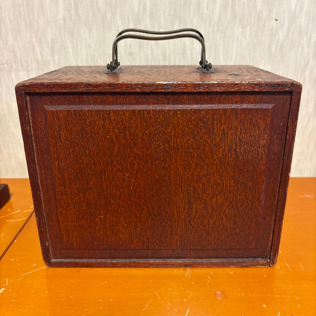 麻雀牌 骨牌 木箱 中国美術 時代物 骨董品 稀少