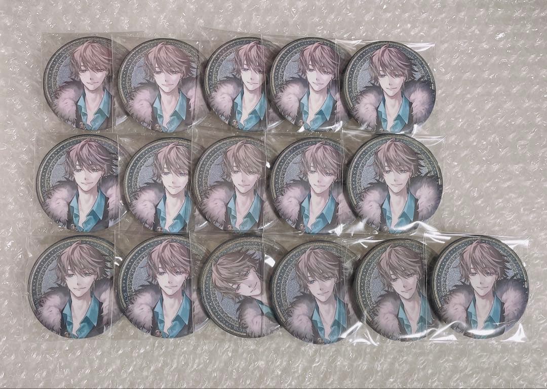 イケメンヴィラン イケヴィラ ハリソン グリッター缶バ ッジ