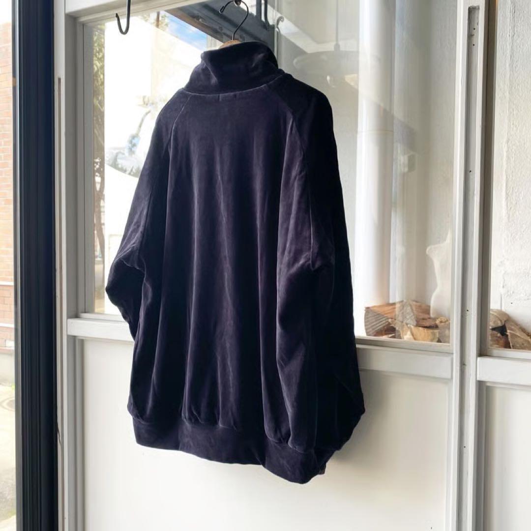 【極美品】COMOLI ベロアジャージ トラックジャケット サイズ3