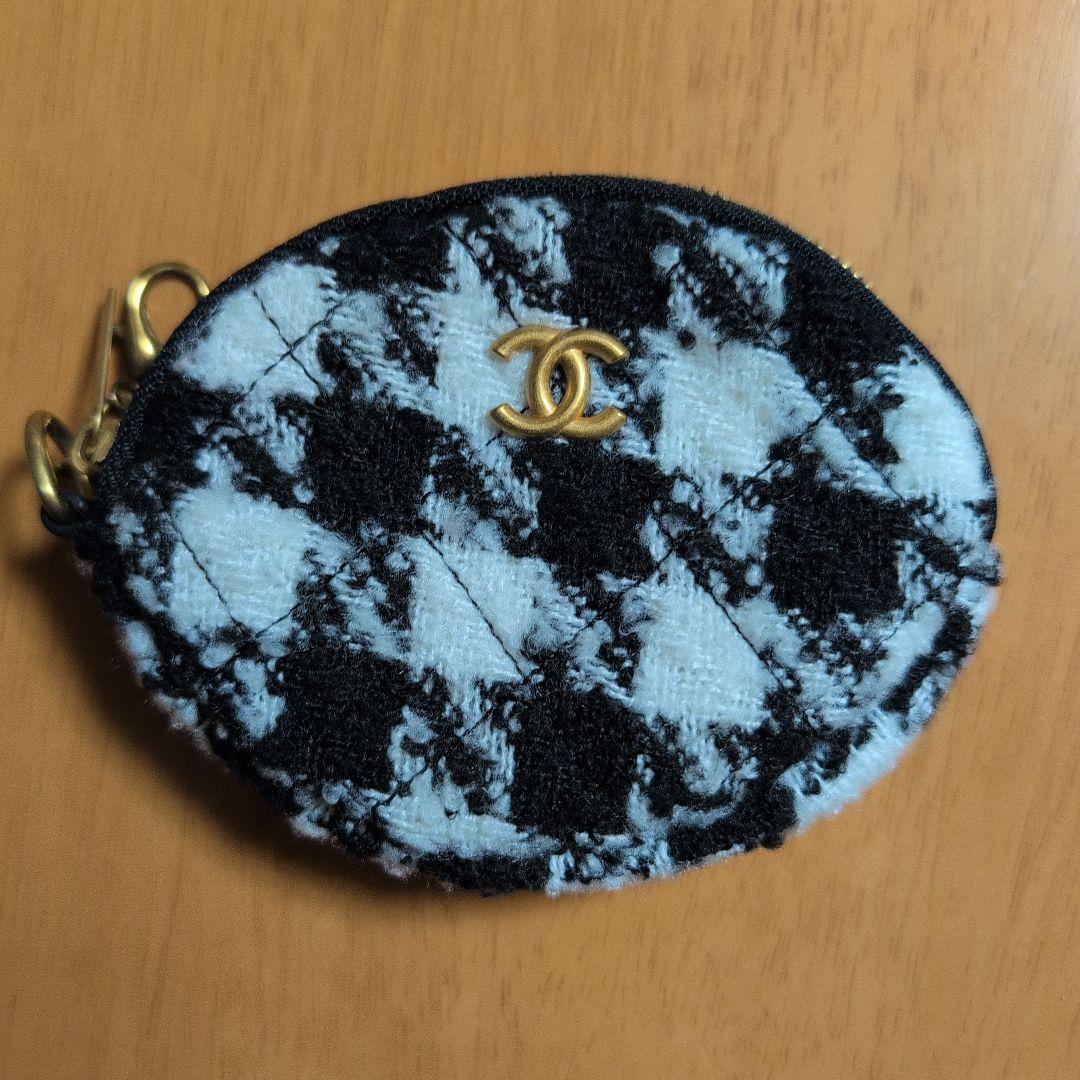 ✨CHANELノベルティ ✨シャネル ツイードミニポーチ ケース