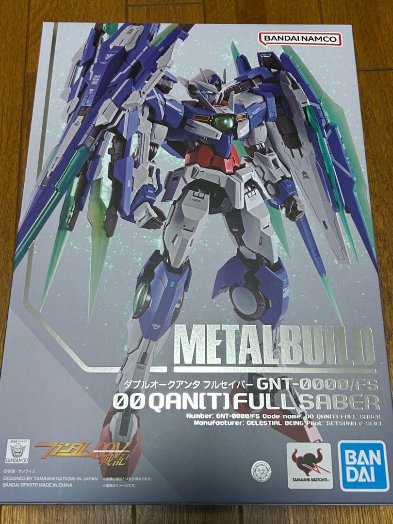 【開封品】L BUILD メタルビルド　ダブルオークアンタ フルセイバー