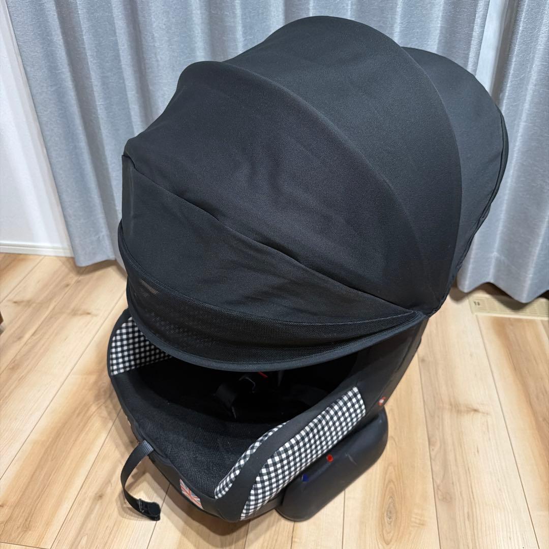 早い者勝ちJoie チャイルドシート ブラック チェック柄