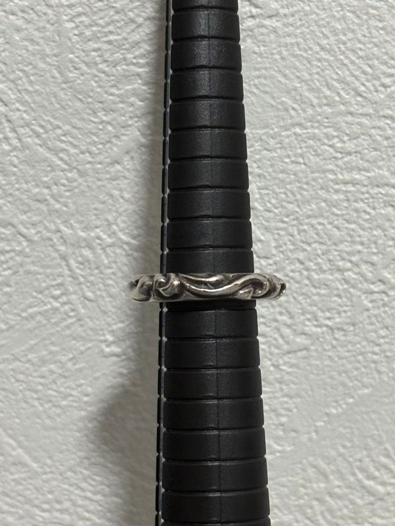CHROME HEARTS クロムハーツ スクロールバンド リング　11号