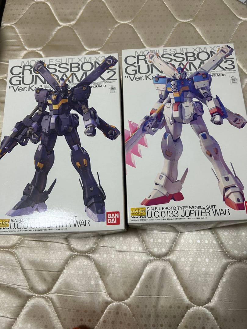 【新品未組立】MG クロスボーンガンダムX2・X3 セット販売