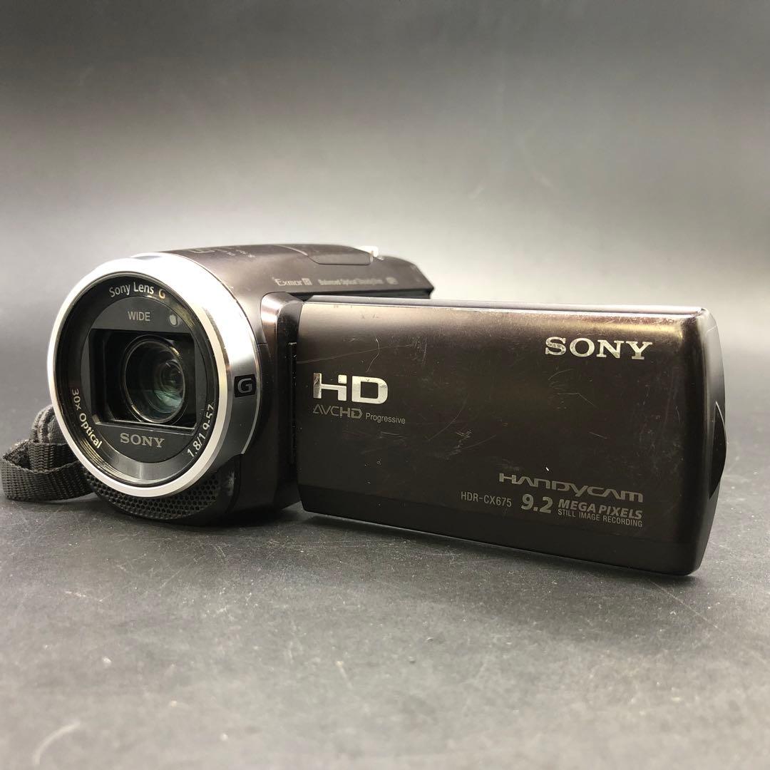 【動作確認済】SONY　HDR-CX675 ビデオカメラ　microSDカード付